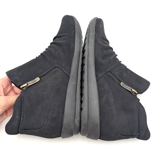 Easy Spirit Aleta Casual Flat Bootie Side Zip Women's Black Size US8M EU38.5 - Picture 11 of 11